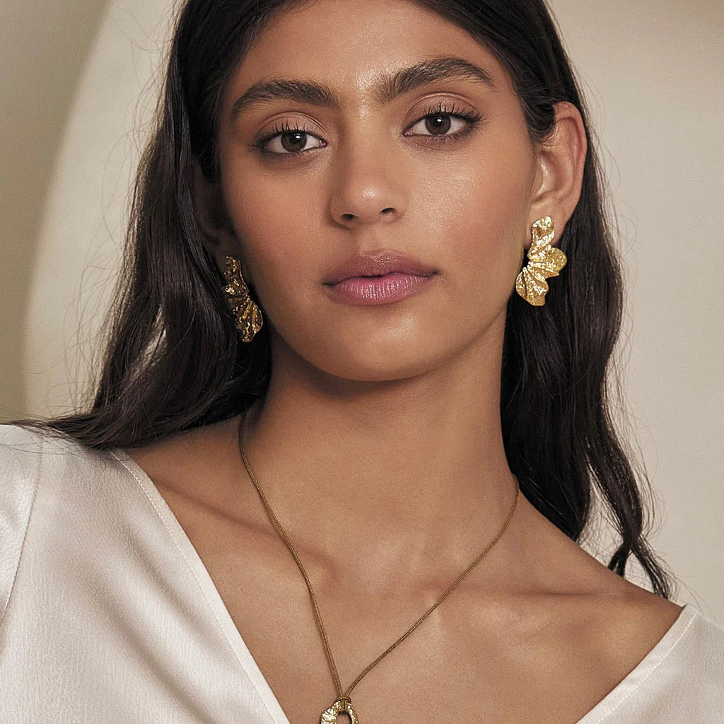 Stassia Earrings | Gold