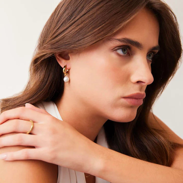 Ms Perla Earring | Gold