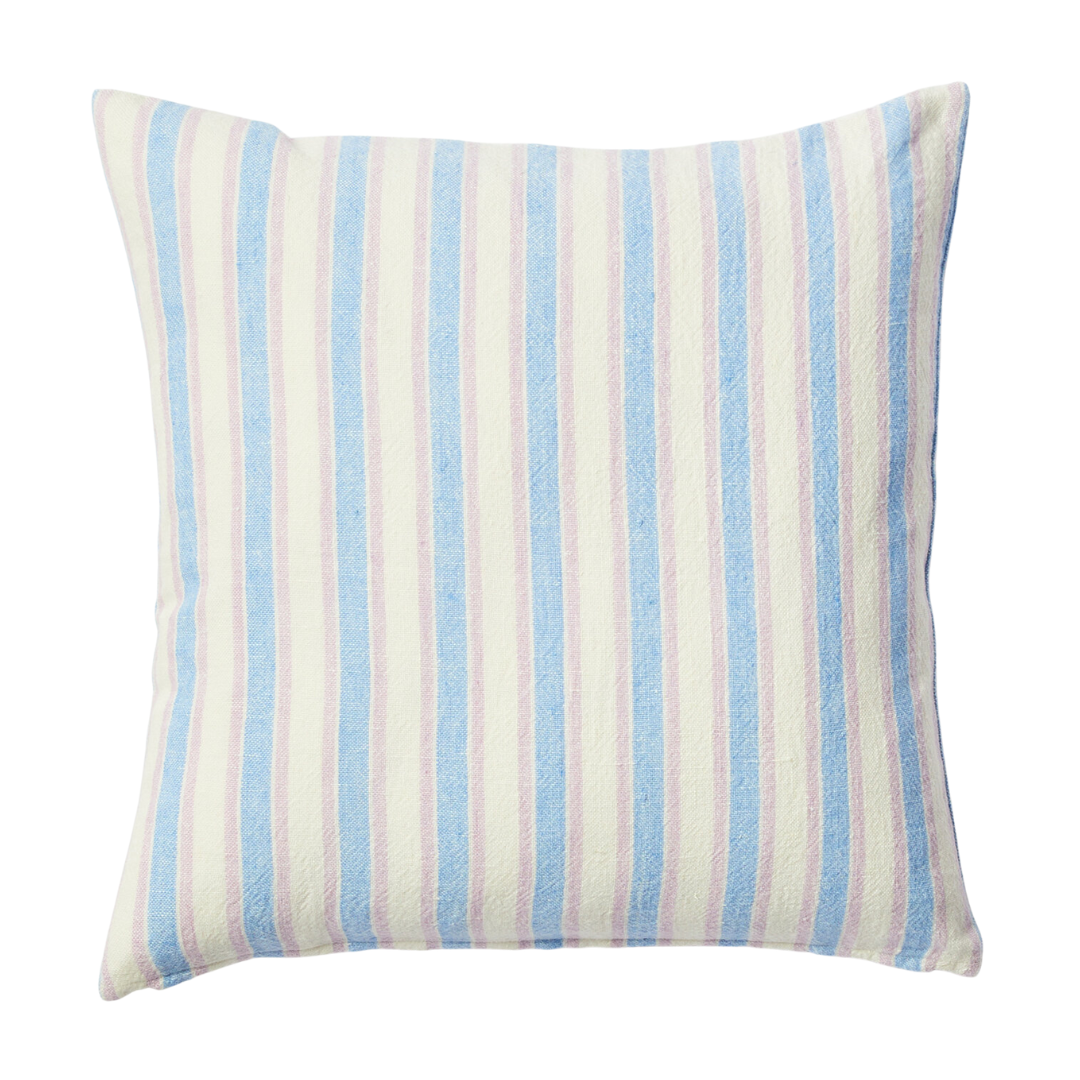 Linear Blue Cushion