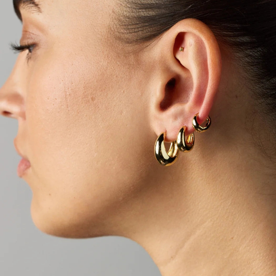 Steph Hoop | Small | Gold