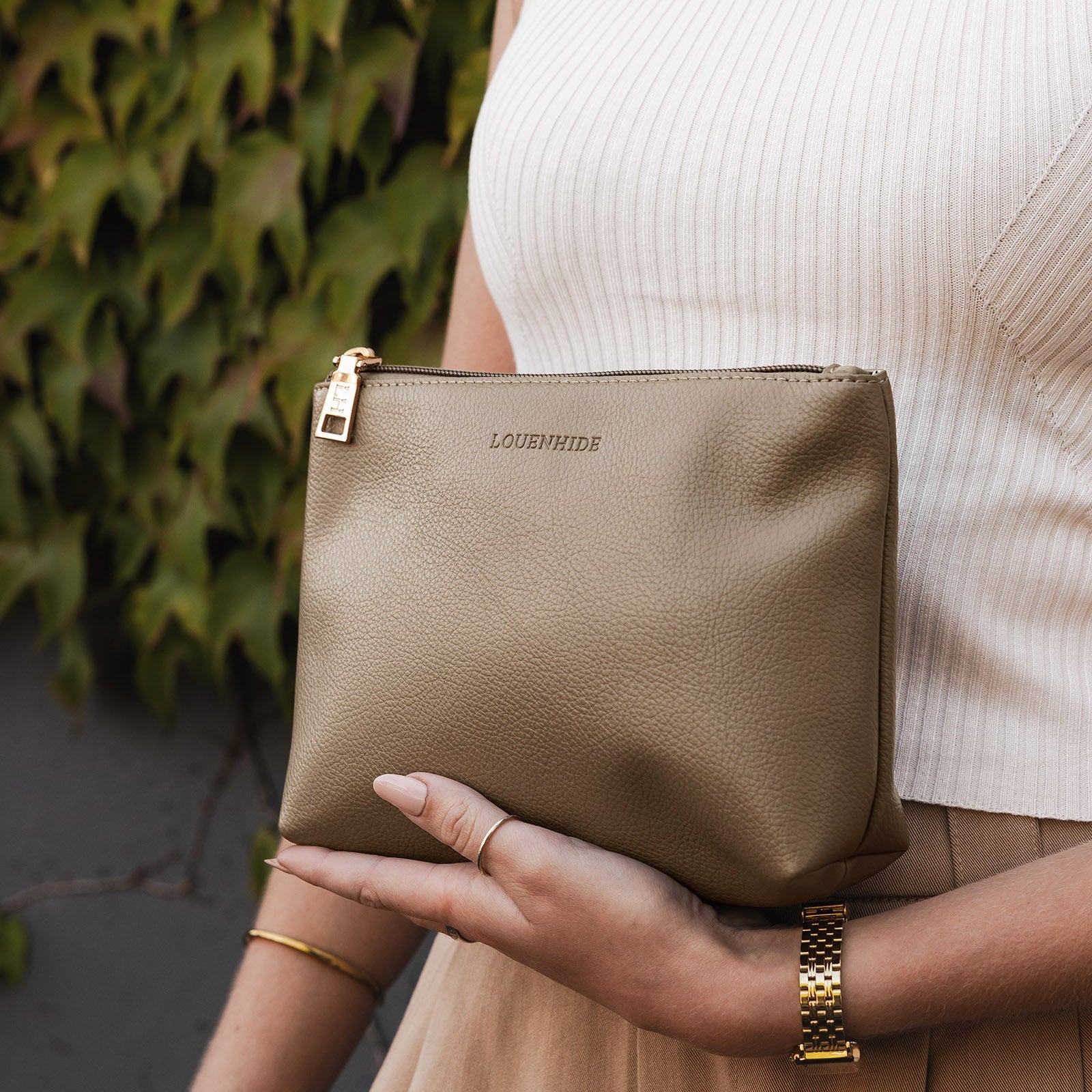 The Everyday Pouch | Mocha Mousse