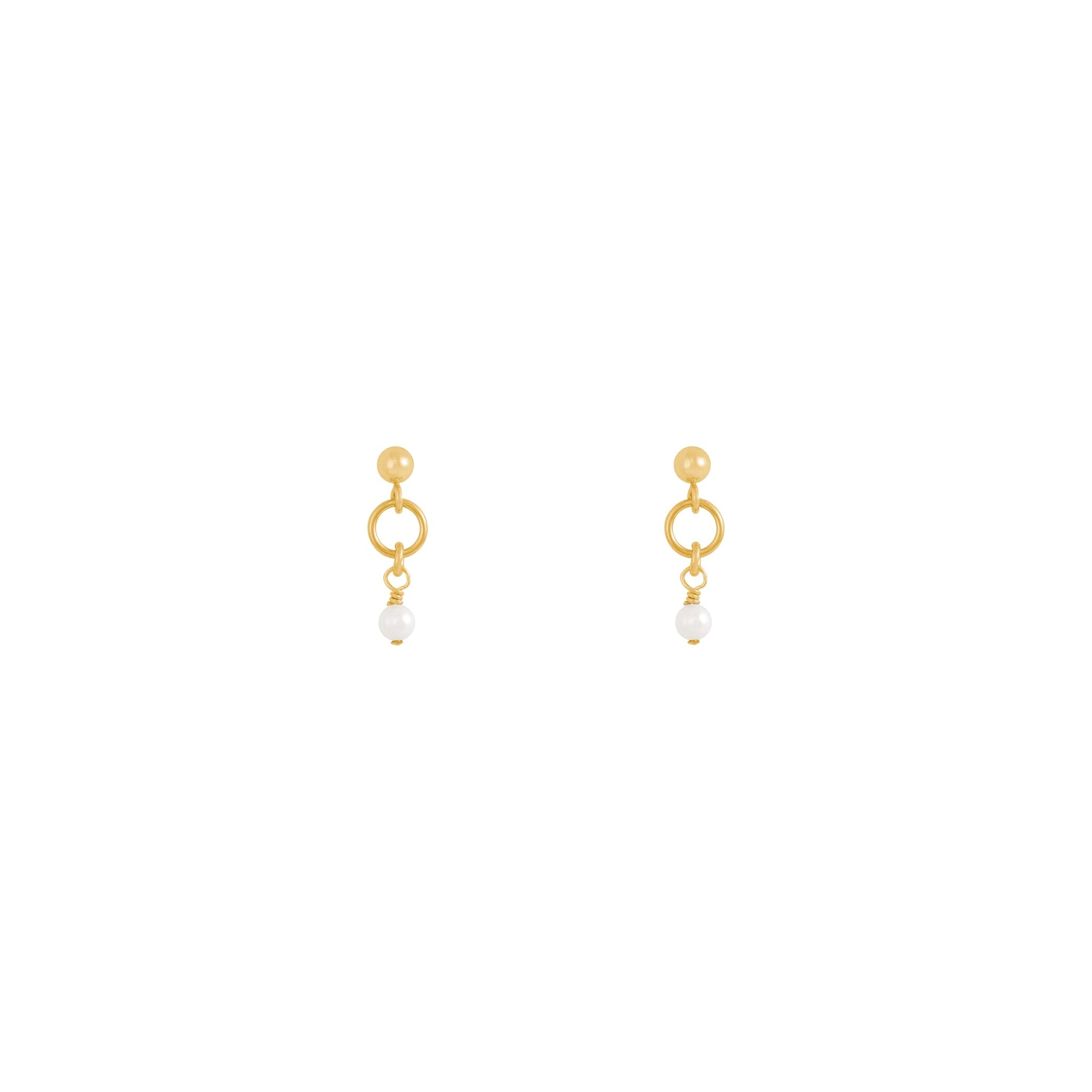 Drew Earrings | Gold
