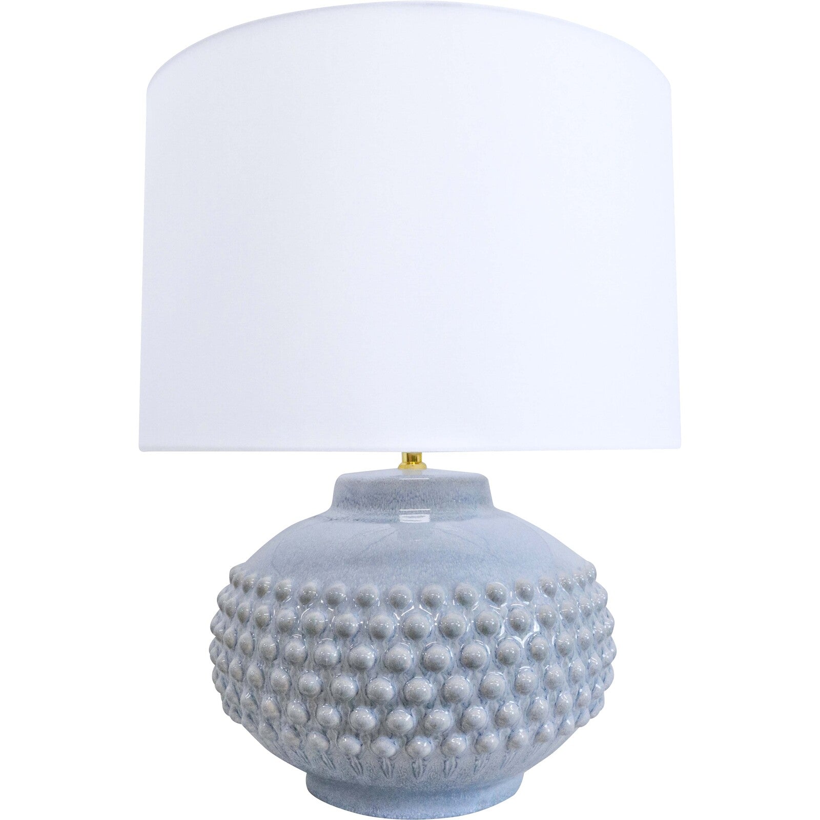 Blue Glaze Lamp