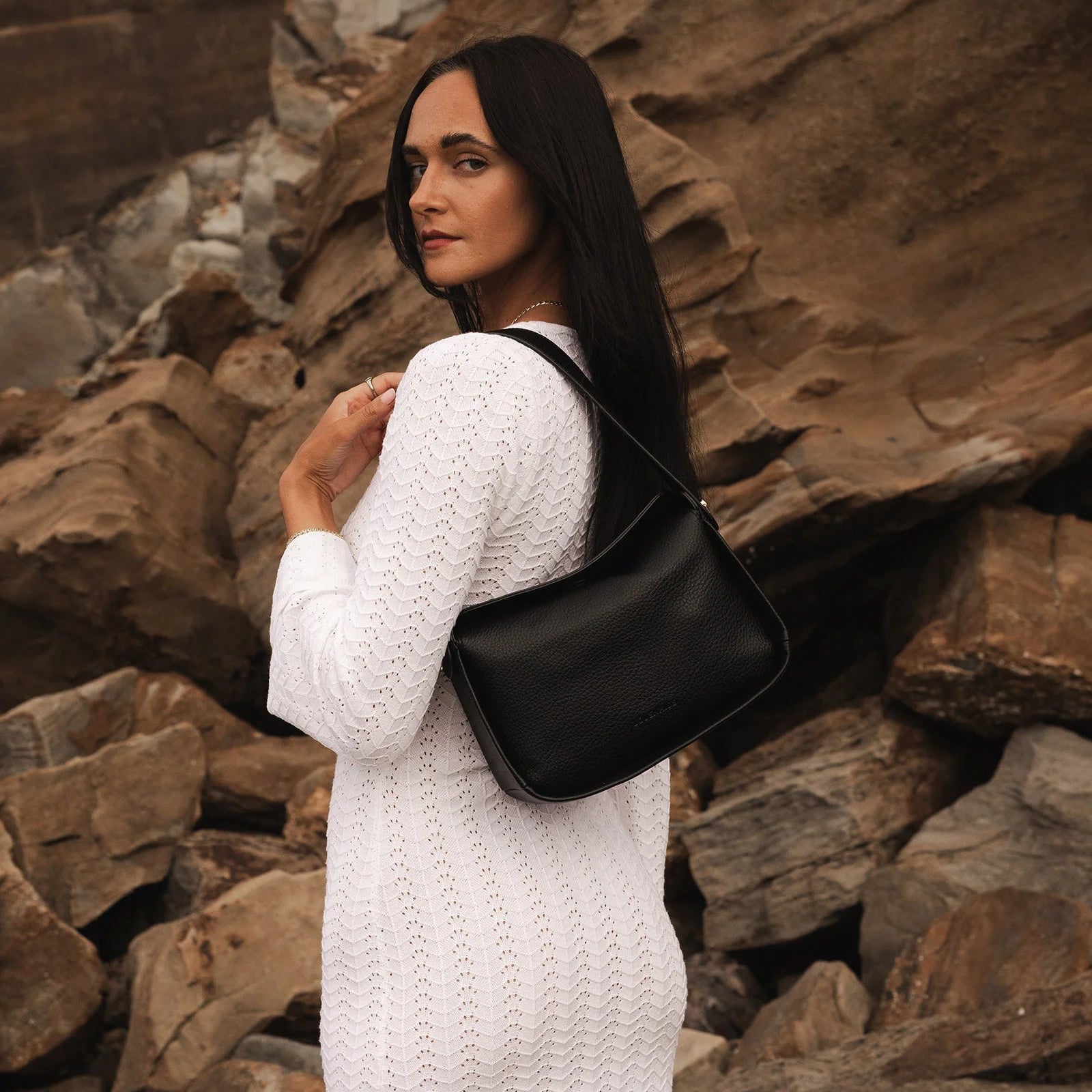 Maddie Shoulder Bag | Black