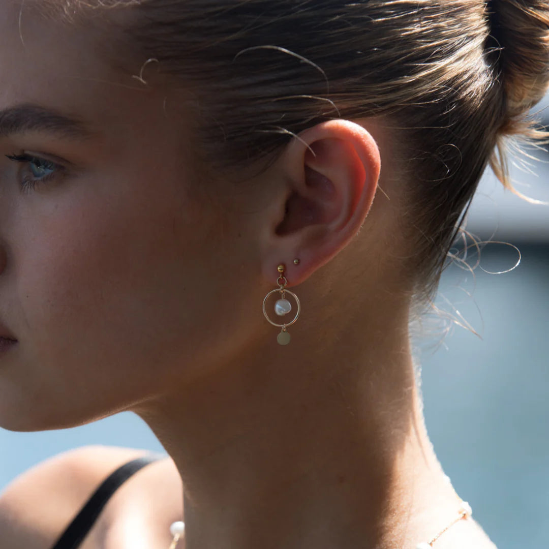 Inka Earrings | Gold