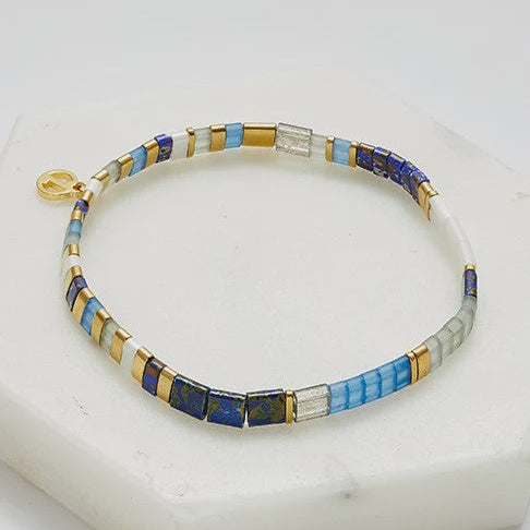 Tile Bracelet | Navy