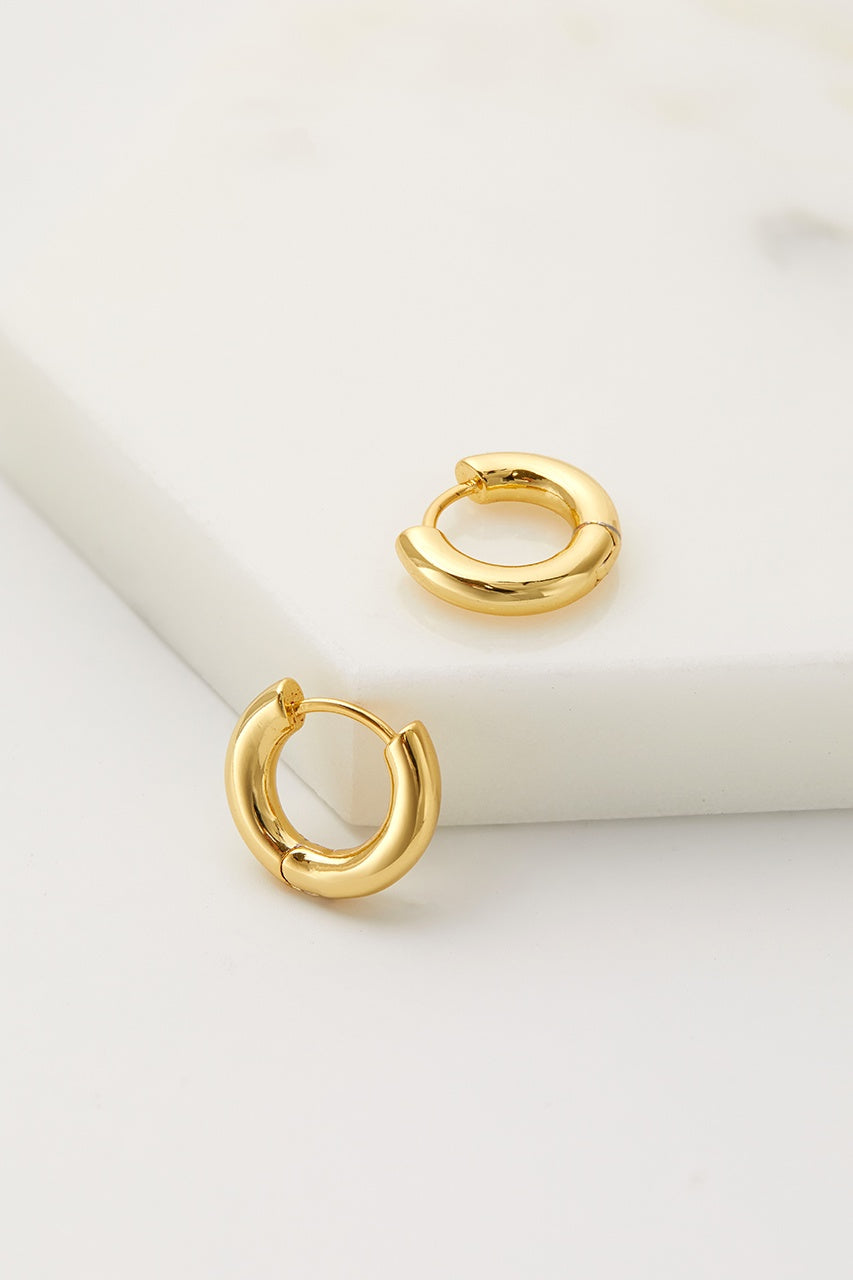 Kendall Hoop Small | Gold