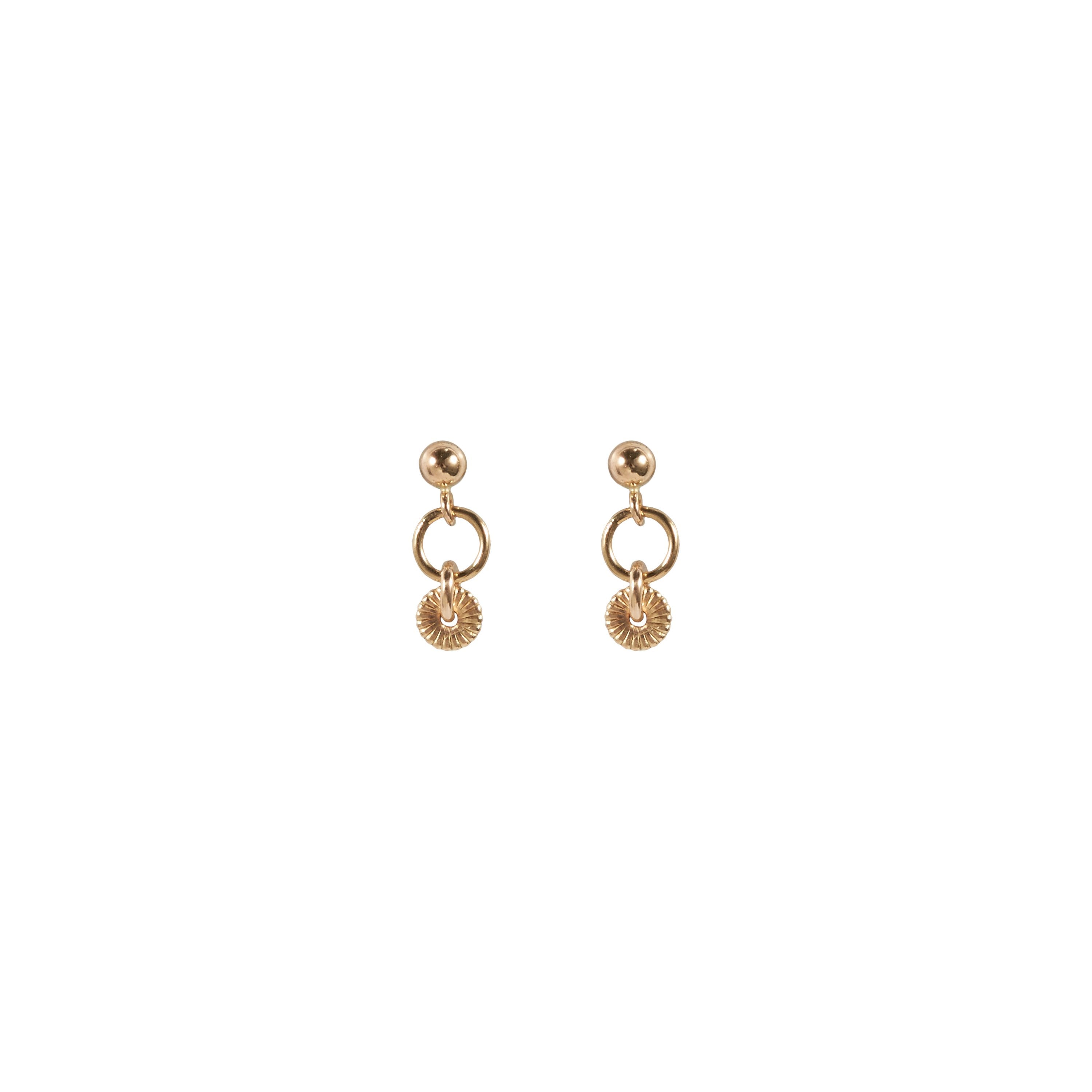 Caia Earrings | Gold