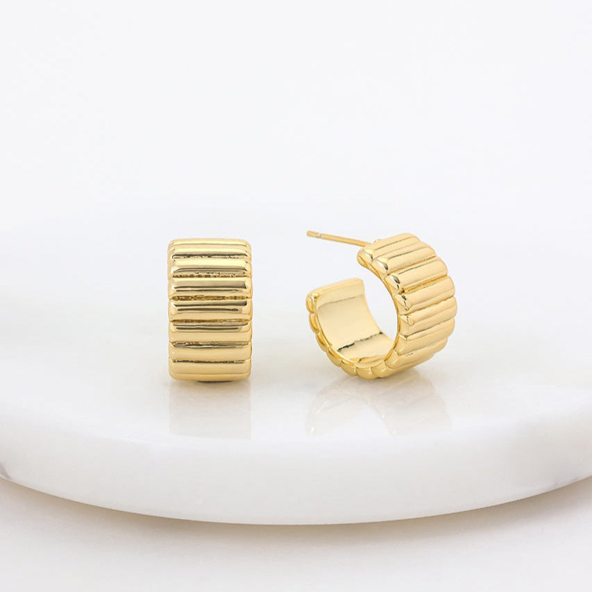 Harlow Hoop | Gold