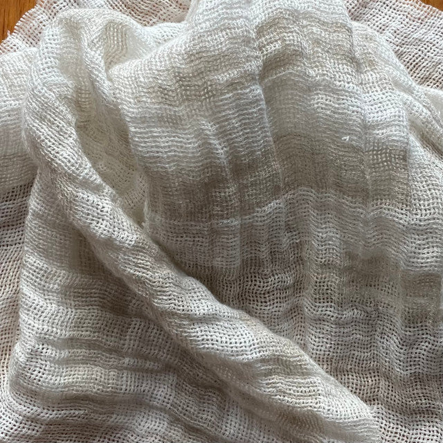 Carmen Cardigan | Natural & White Stripe