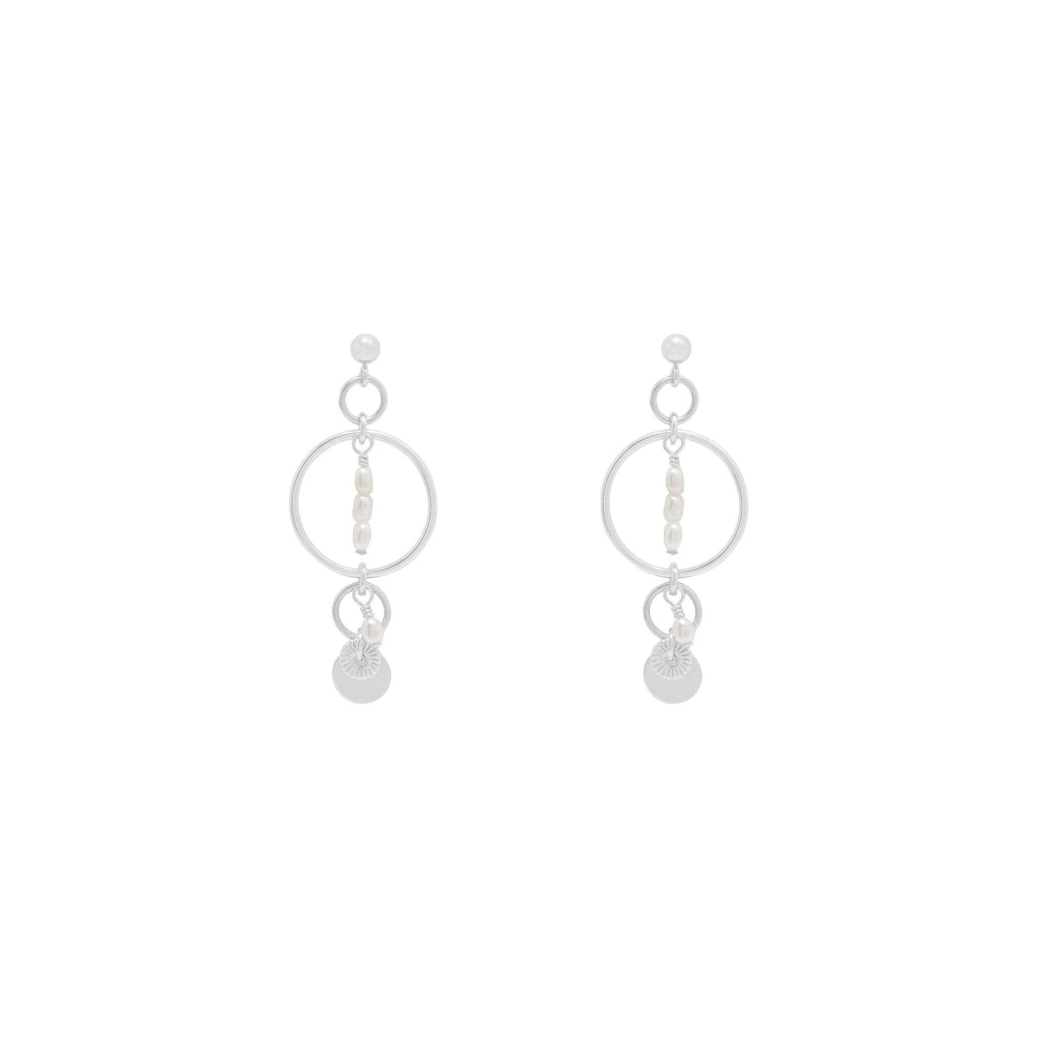 Elsa Freshwater Pearl Earrings | Sterling Silver