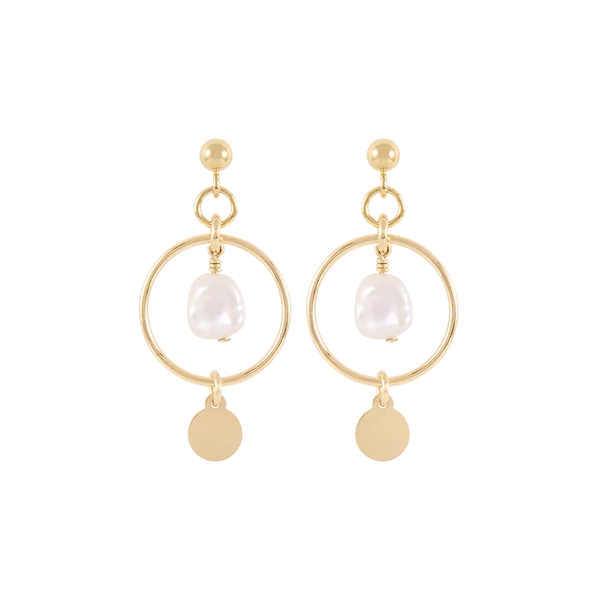 Inka Earrings | Gold