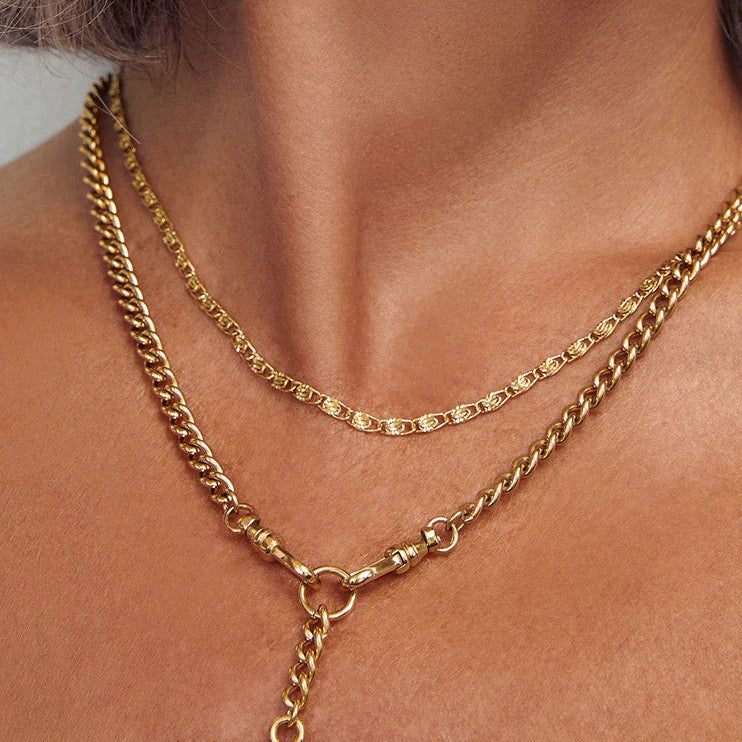 Dragon Chain Necklace | Gold
