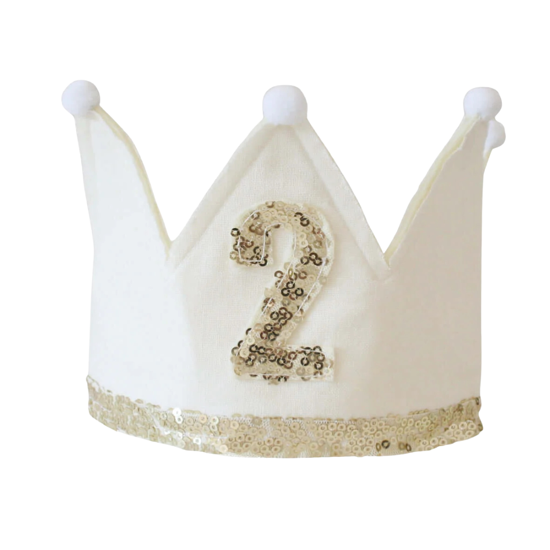 2nd Birthday Crown Ivory
