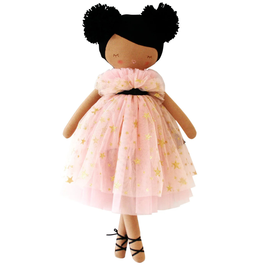 Halle Ballerina Doll | Light Brown & Ebony