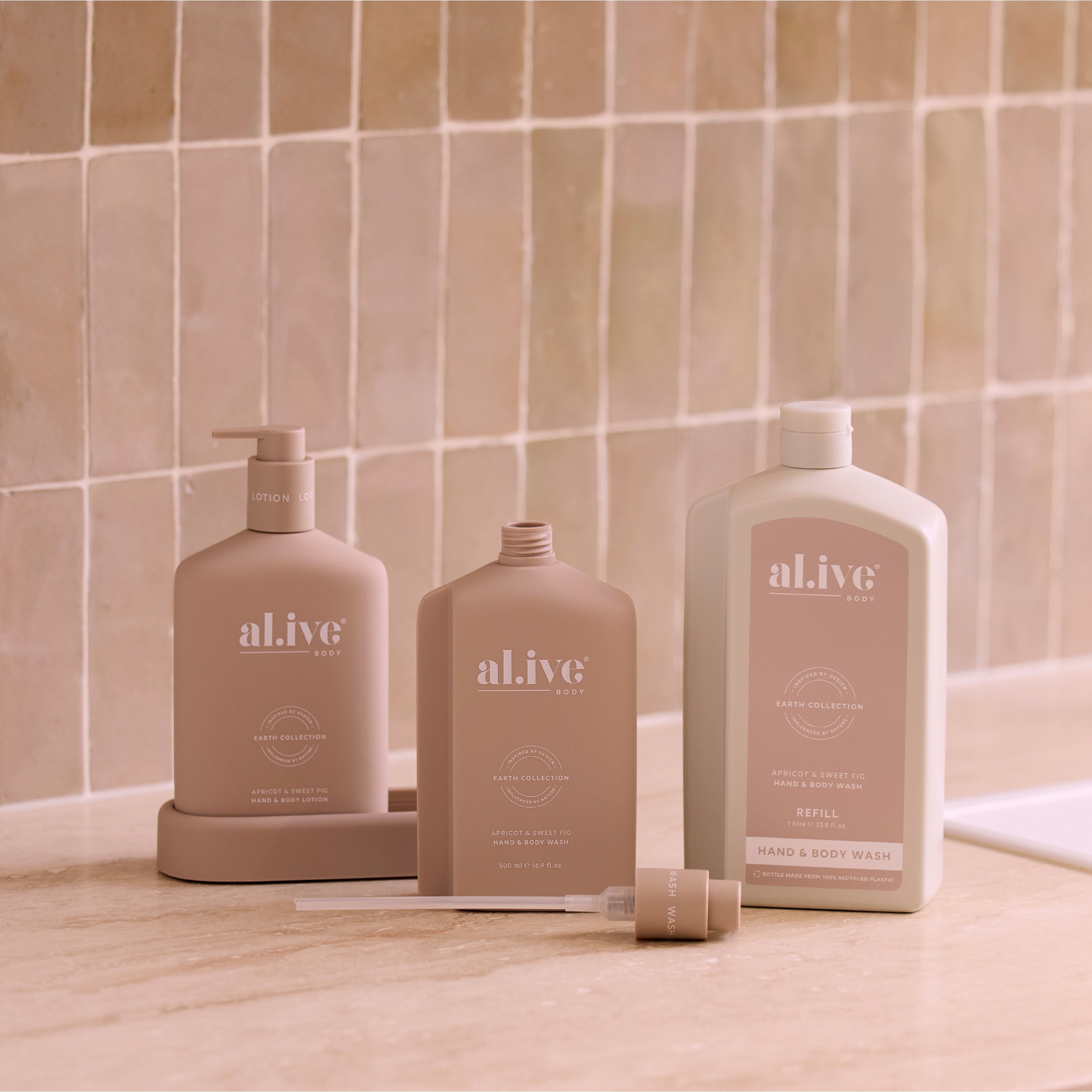Apricot & Sweet Fig 1L Wash Refill