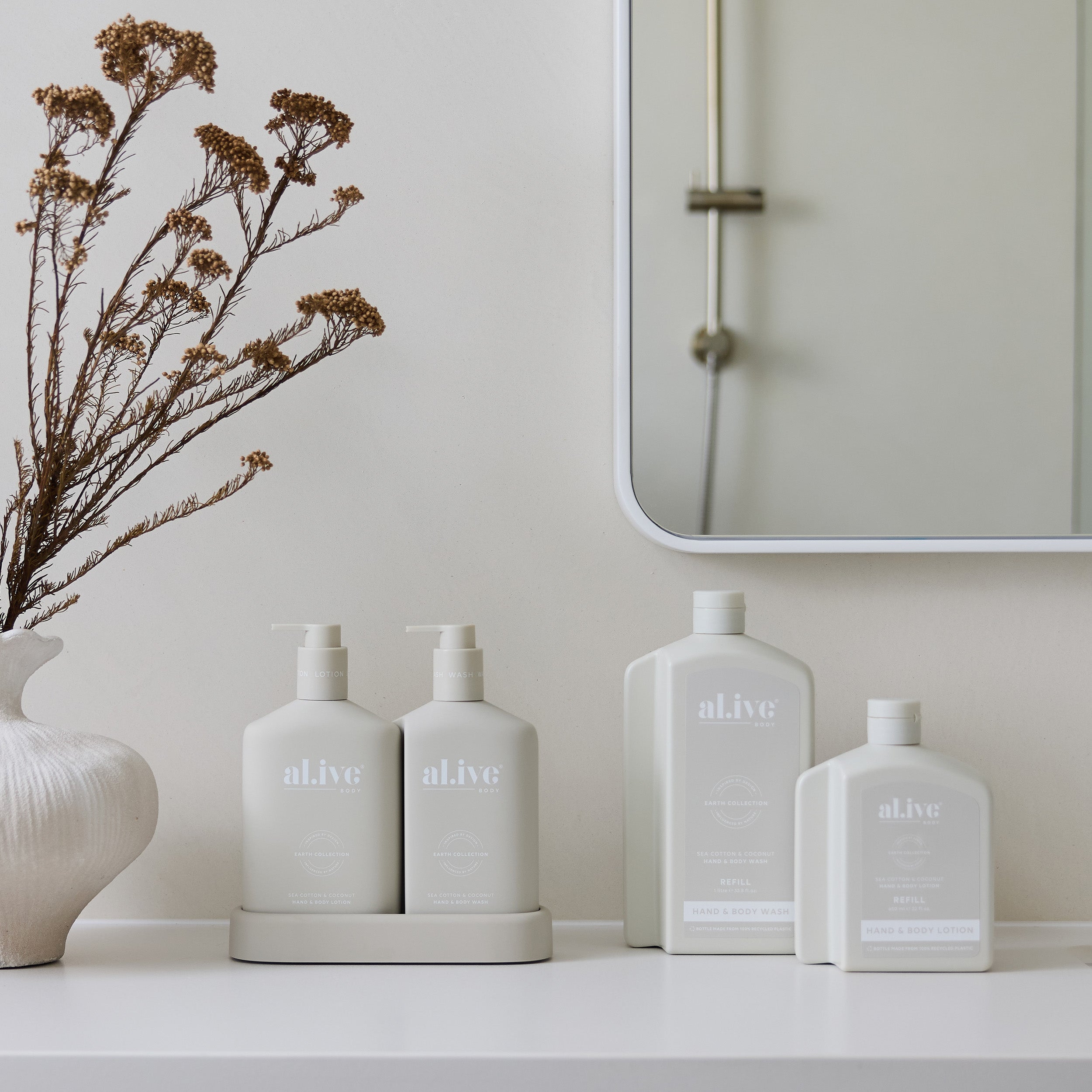 Sea Cotton & Coconut 650ml Lotion Refill