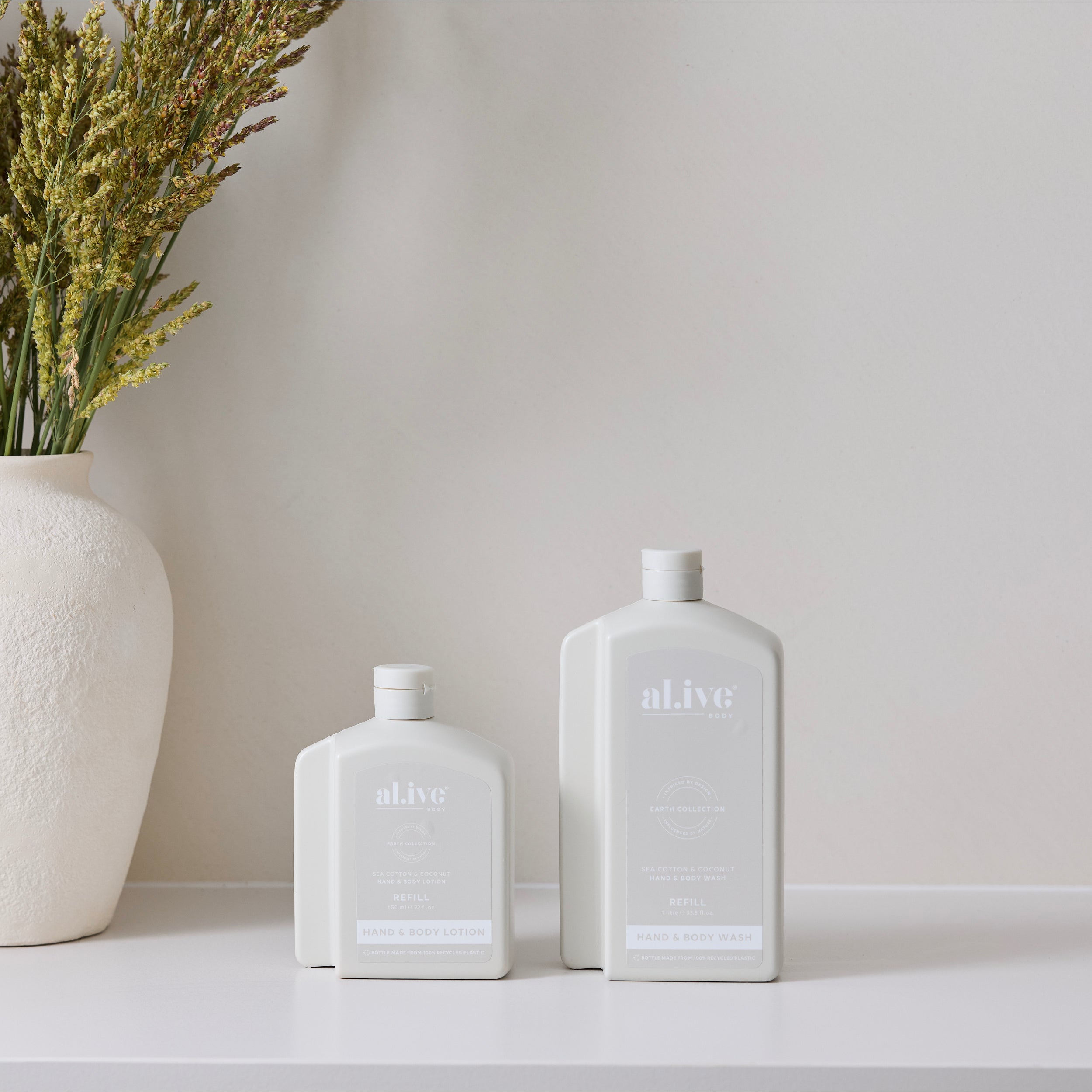 Sea Cotton & Coconut 650ml Lotion Refill