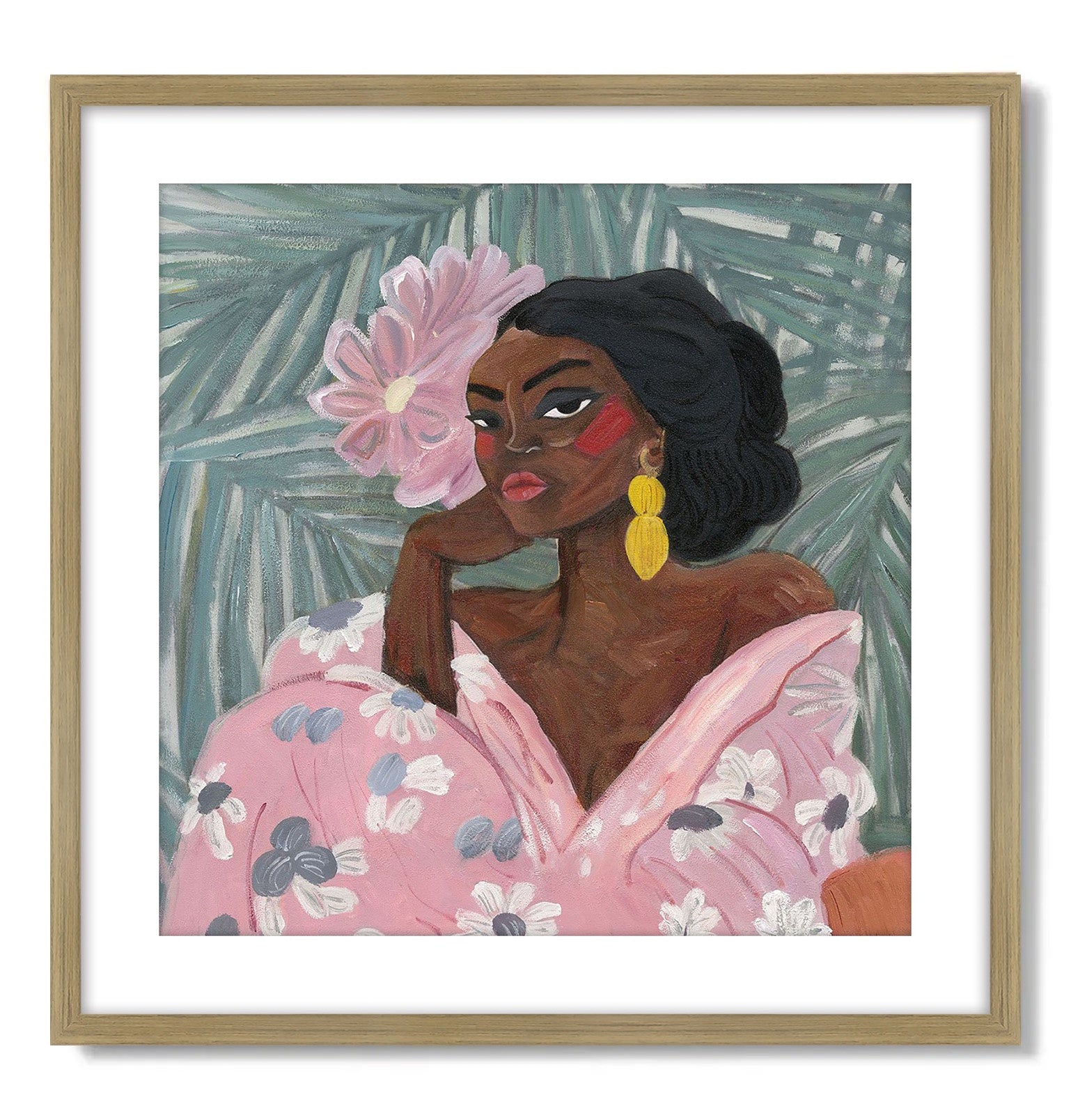Alvita Glass Framed Print A