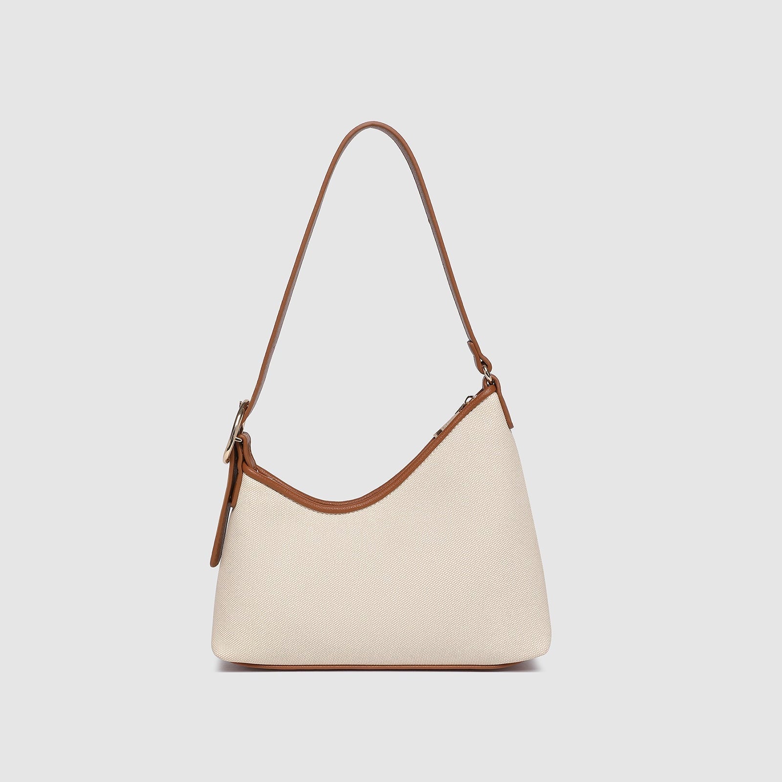 Amelia Shoulder Bag | Canvas/Tan