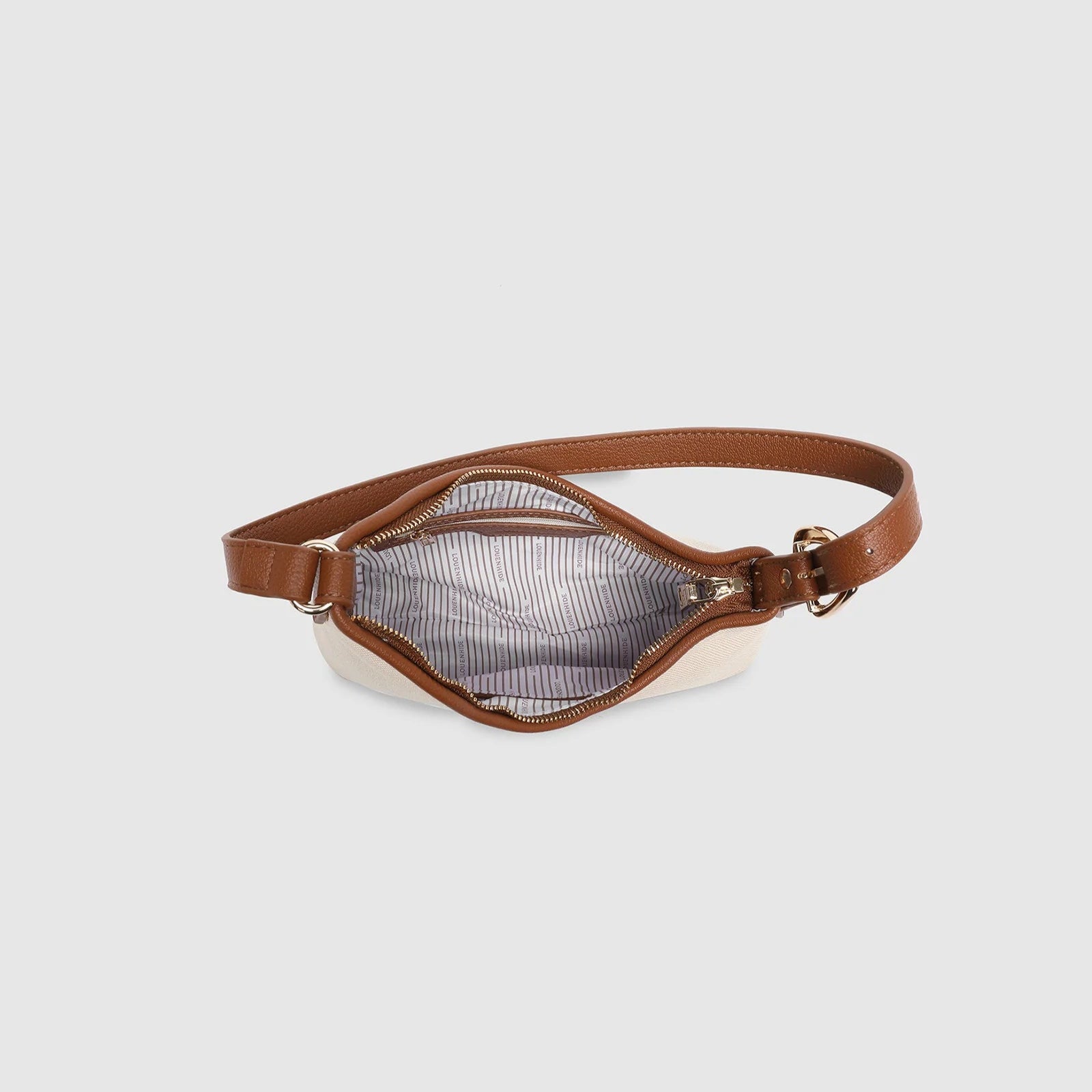 Amelia Shoulder Bag | Canvas/Tan
