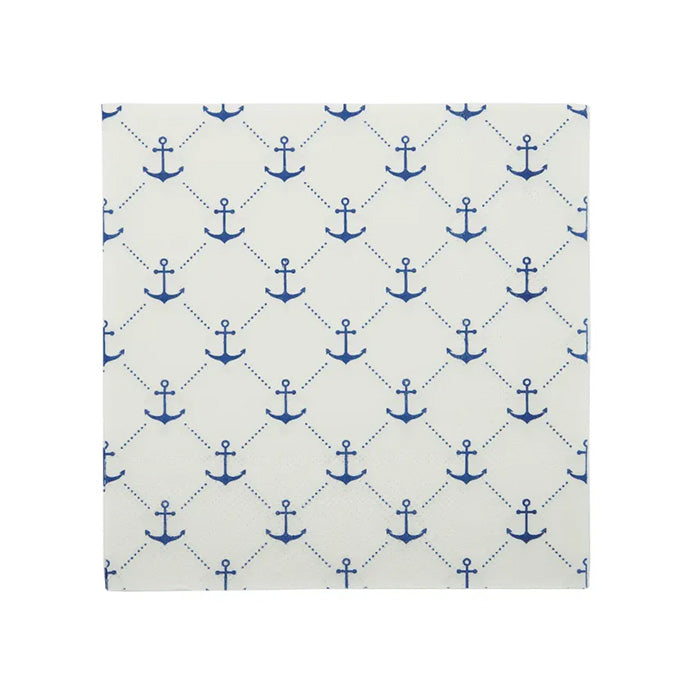 Mini Anchor Napkin | 20 Pack