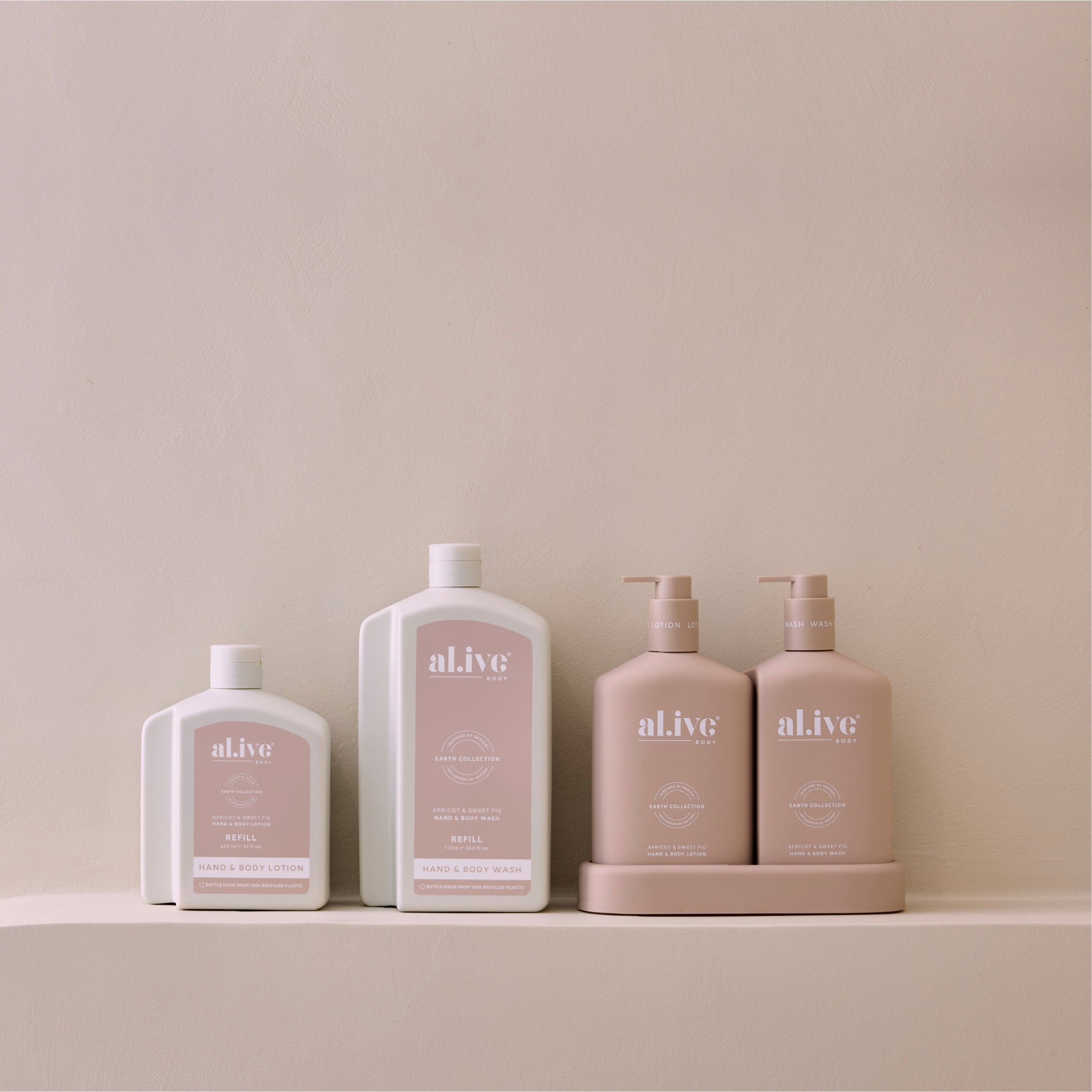 Apricot & Sweet Fig 650ml Lotion Refill