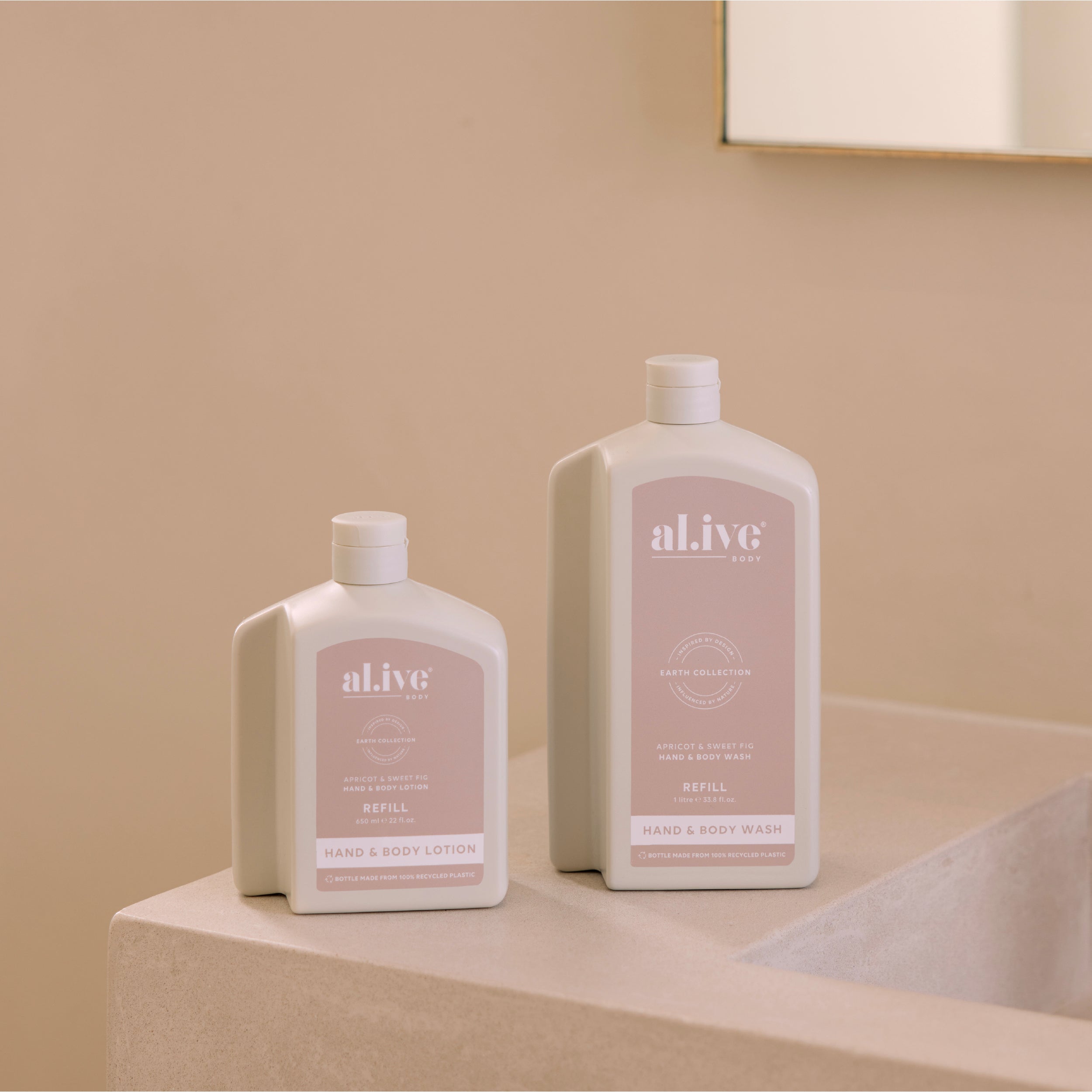Apricot & Sweet Fig 1L Wash Refill