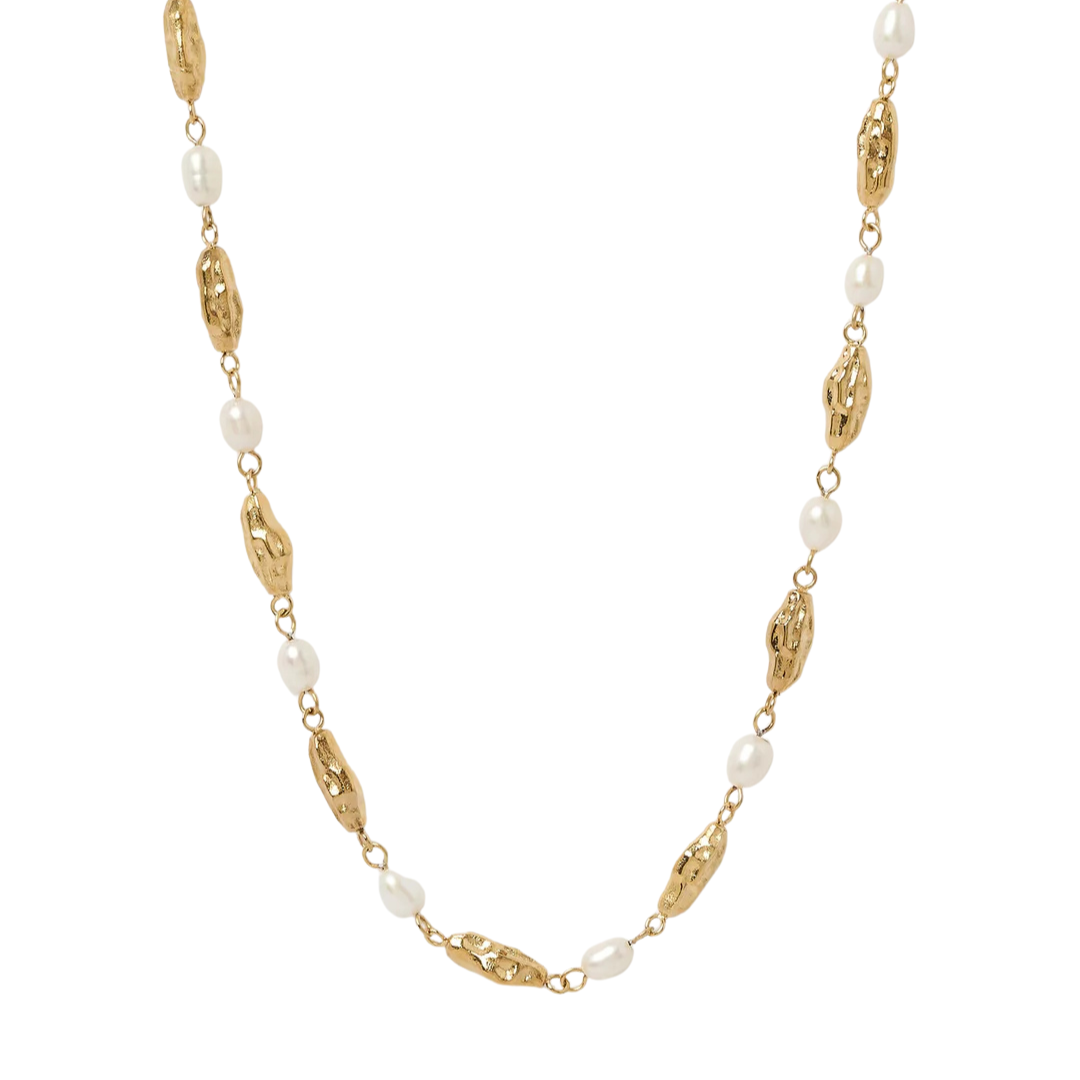 Mimi Pearl Necklace | Gold