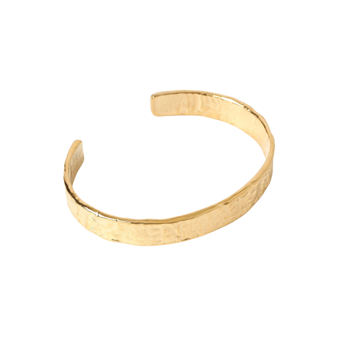 Olivia Cuff Bracelet | Gold