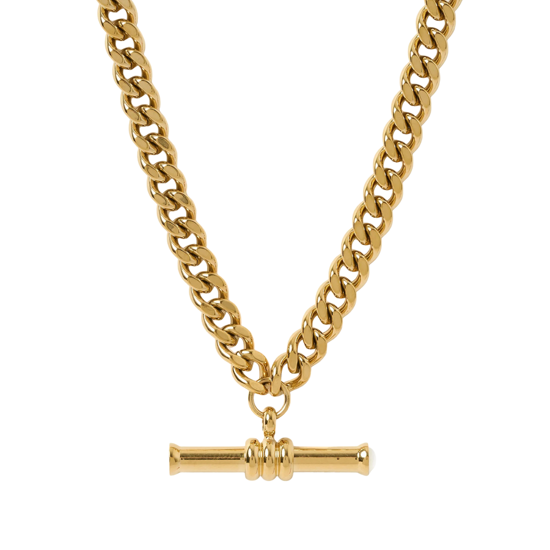 Pascale Mother of Pearl Necklace | Gold
