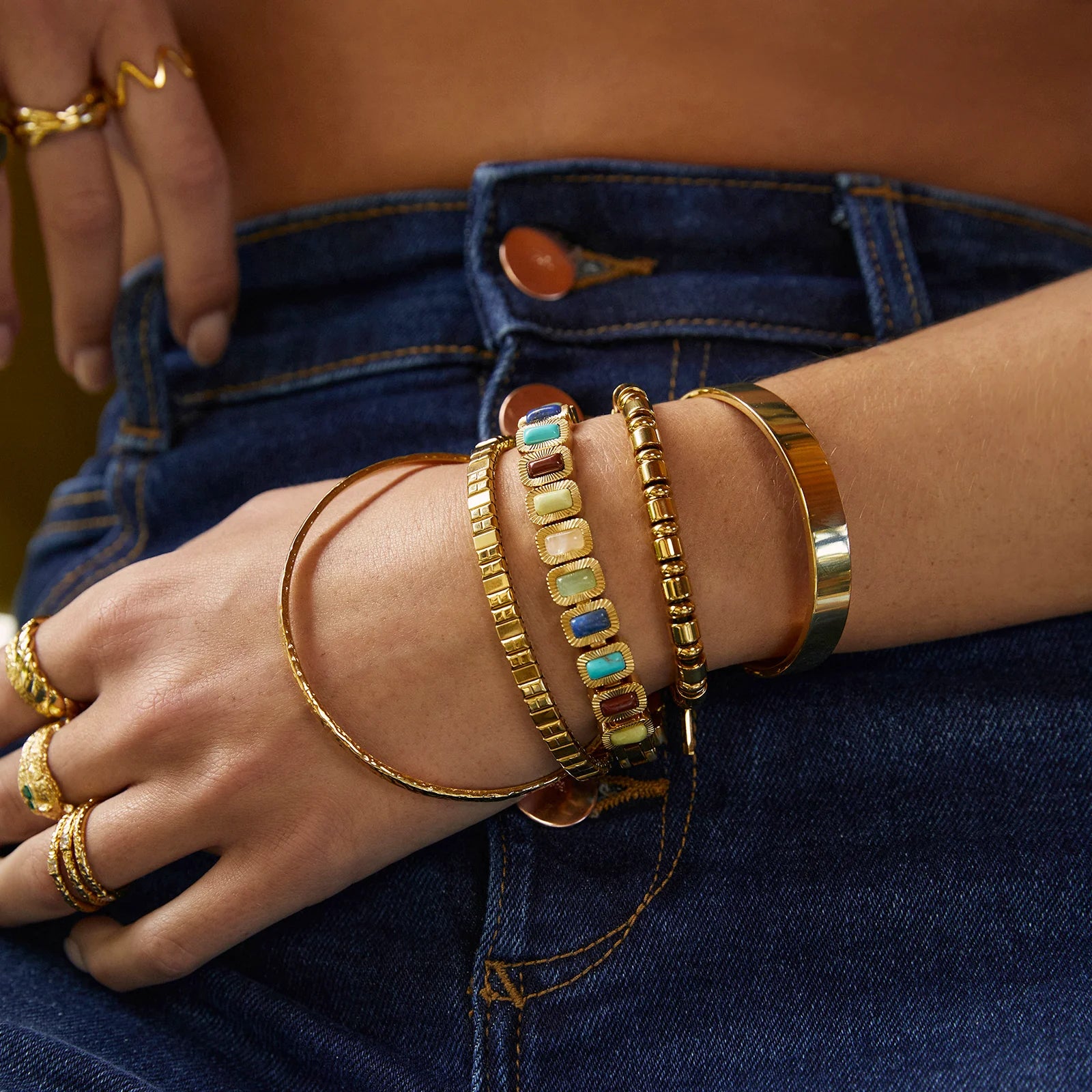 Elkie Bracelet | Gold