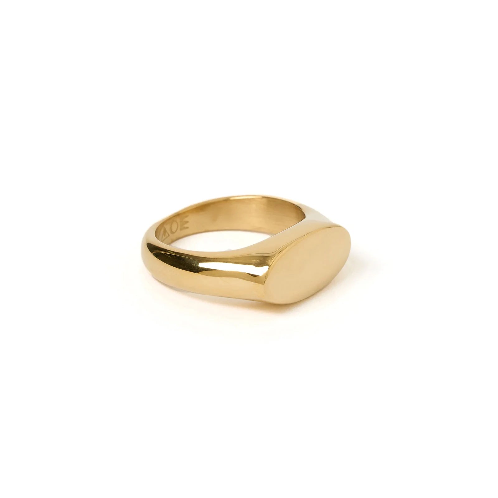 Aster Signet Ring | Gold