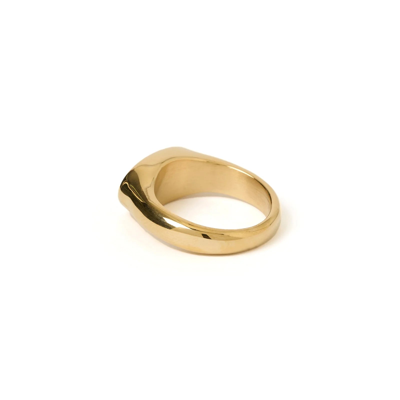 Aster Signet Ring | Gold