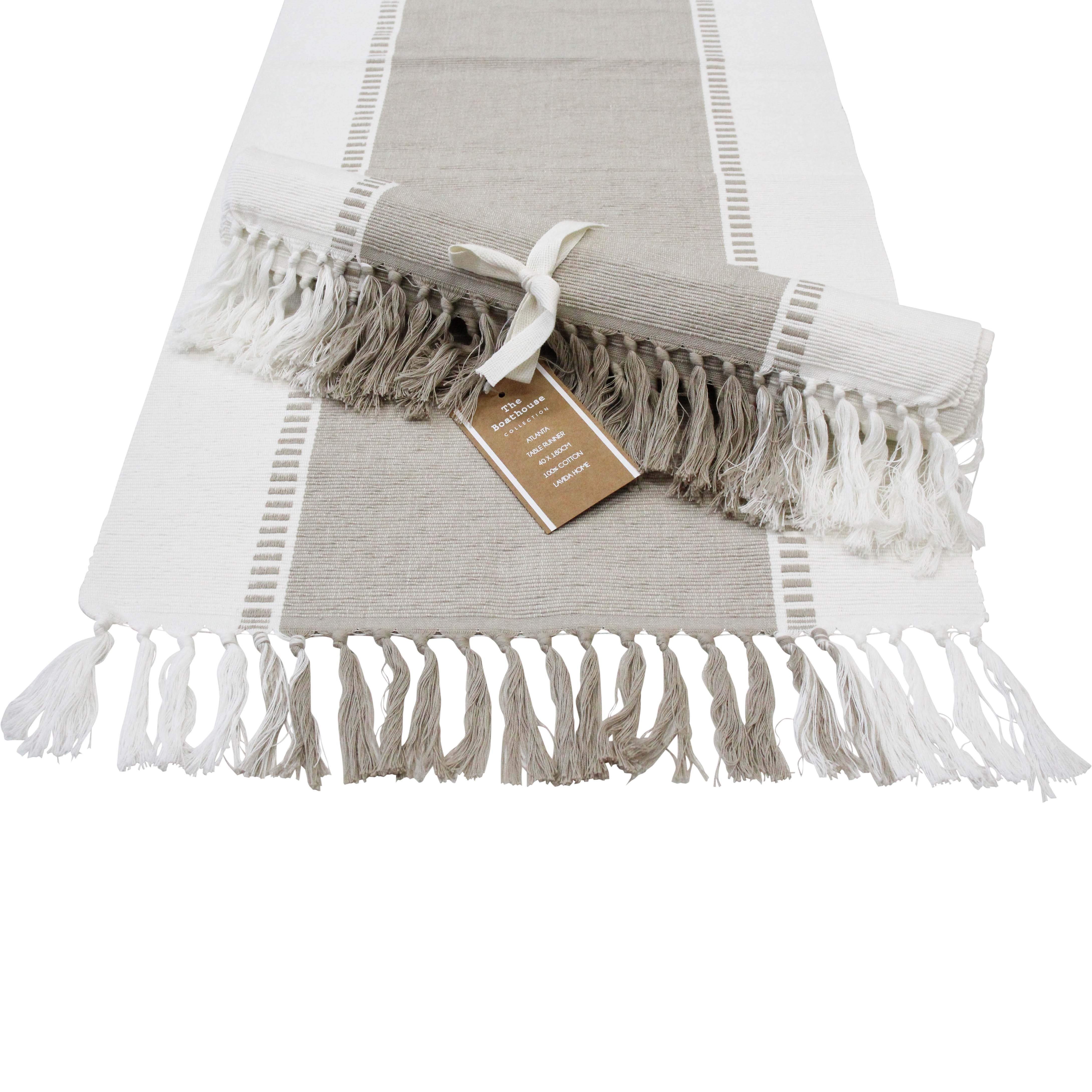 Atlanta Table Runner | Natural