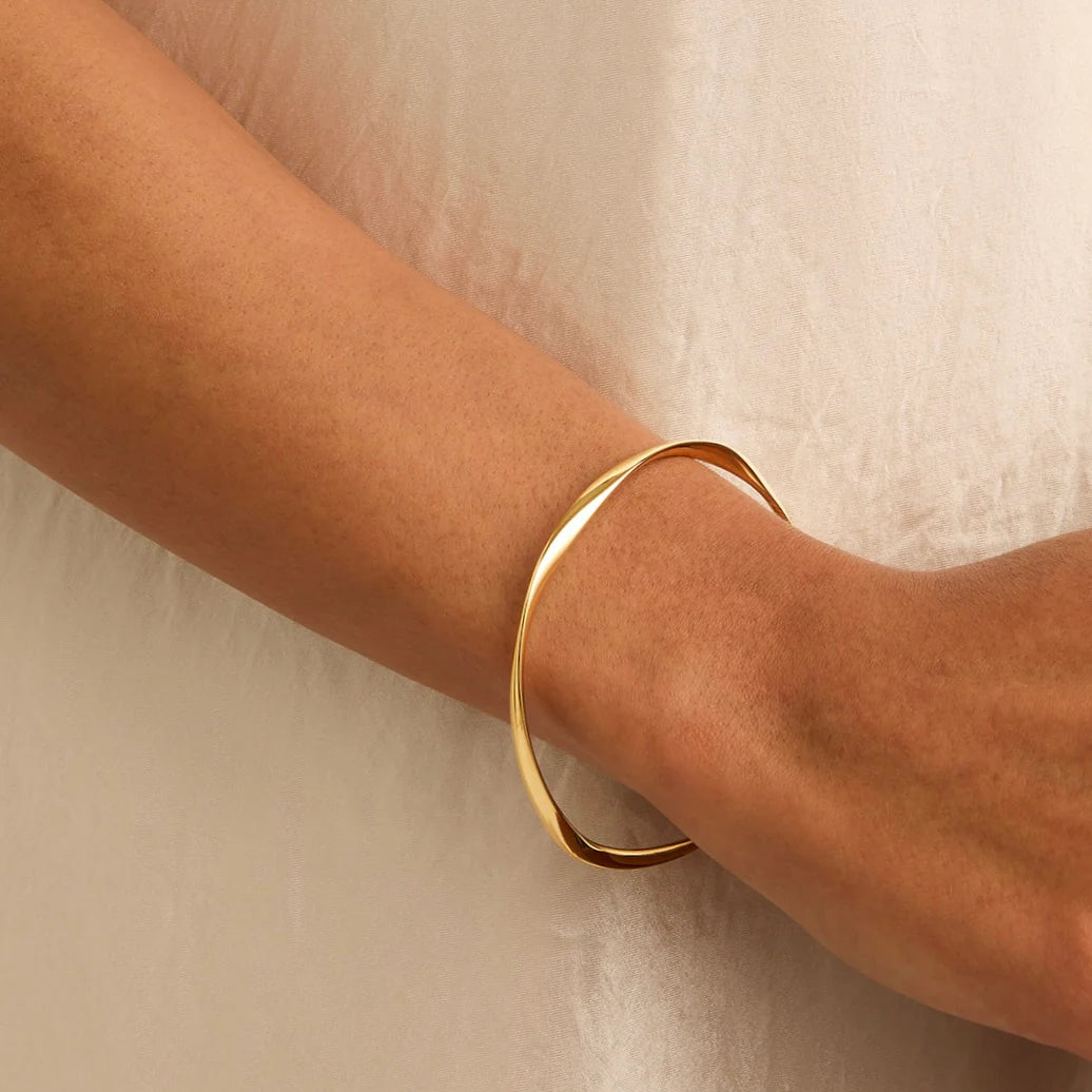 Garden of Eden Bangle | Gold