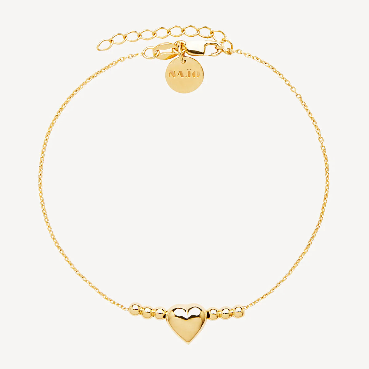 Amore Charm Bracelet | Gold