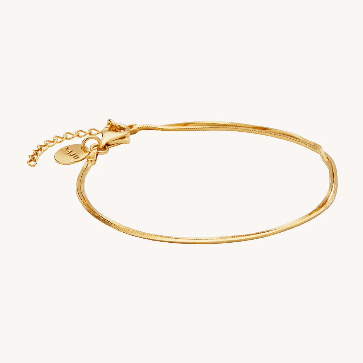 Mirage Double Chain Bracelet | Gold