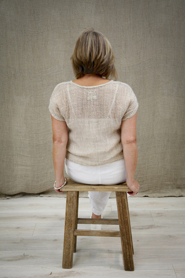 Carina Box Top | Natural