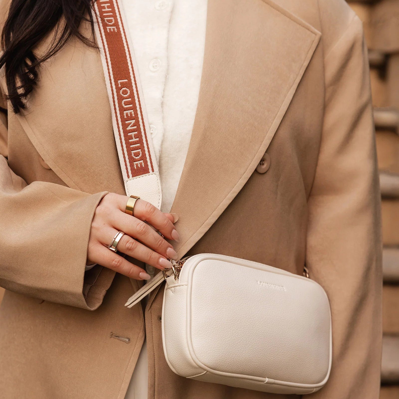 Bianca Crossbody Bag | Vanilla