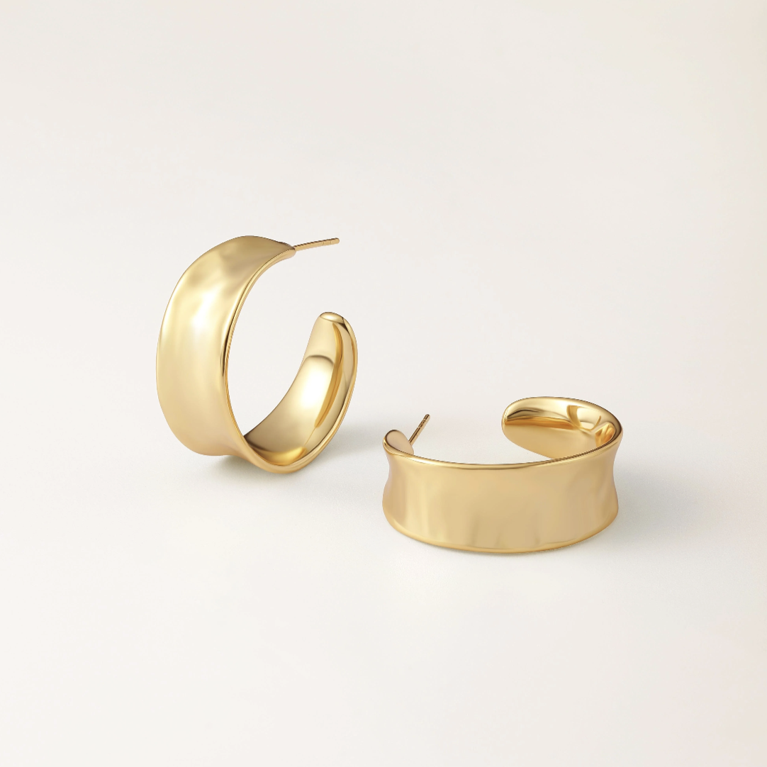 Bianca Mini Hoops | Gold