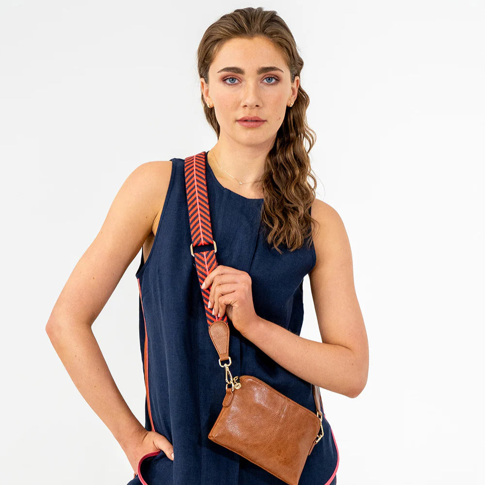 Bowery Petite Bag | Tan Pebble