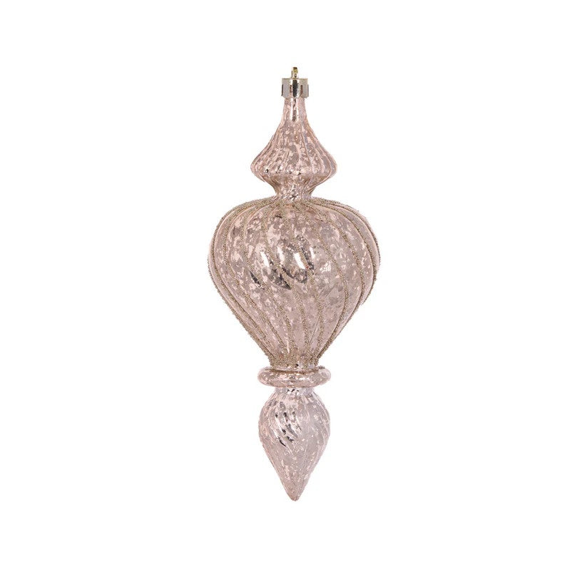 Champagne Mercury Round Finial
