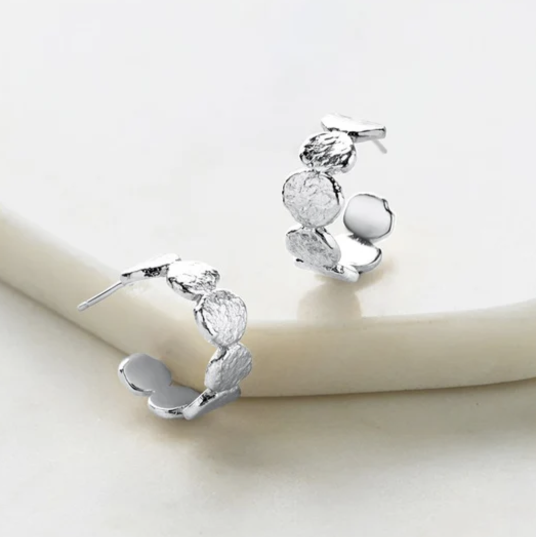Chloe Hoop | Silver