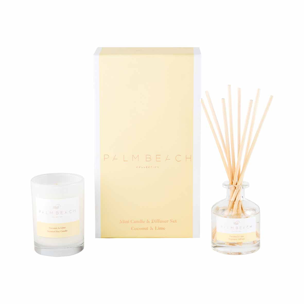 Coconut & Lime Mini Candle & Diffuser Pack