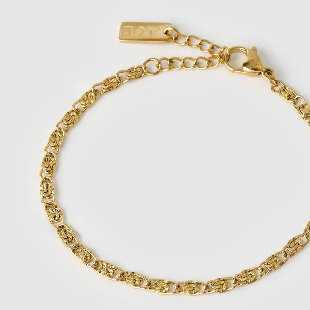 Dragon Chain Bracelet | Gold