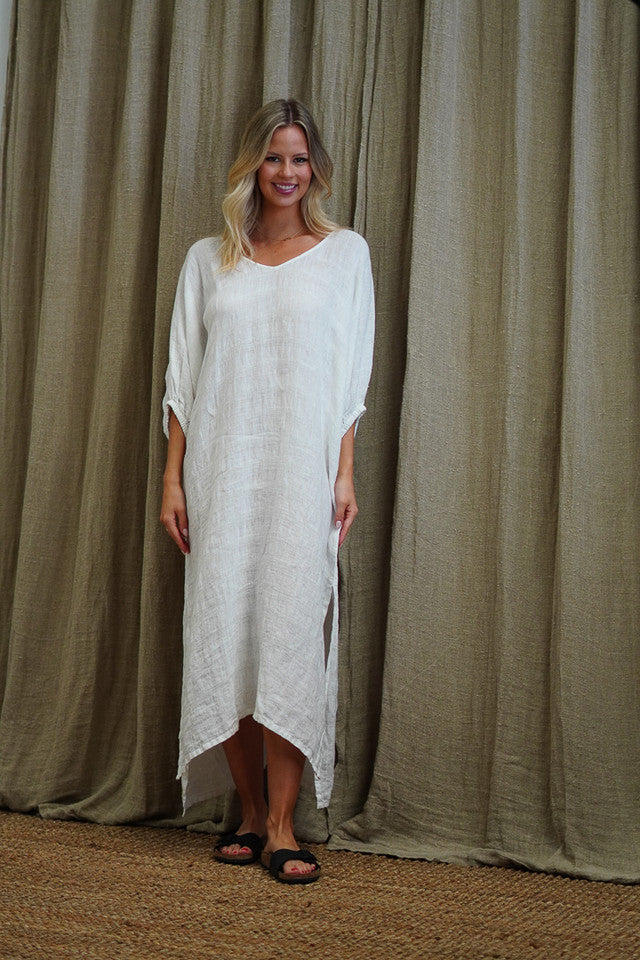 Rosa Kaftan | White