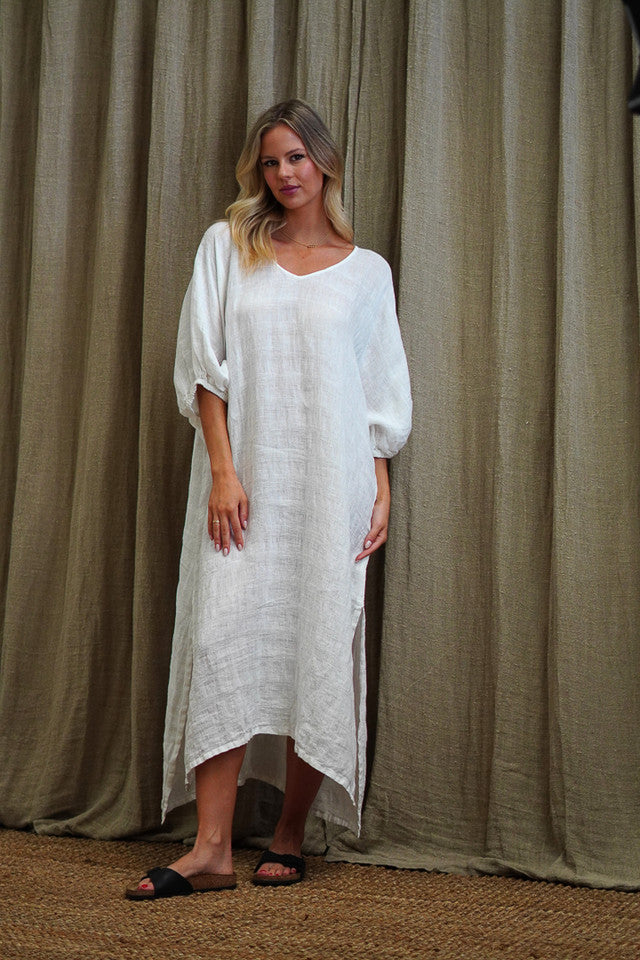 Rosa Kaftan | White