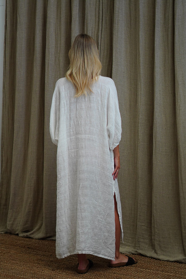 Rosa Kaftan | White