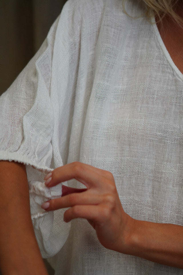 Rosa Kaftan | White